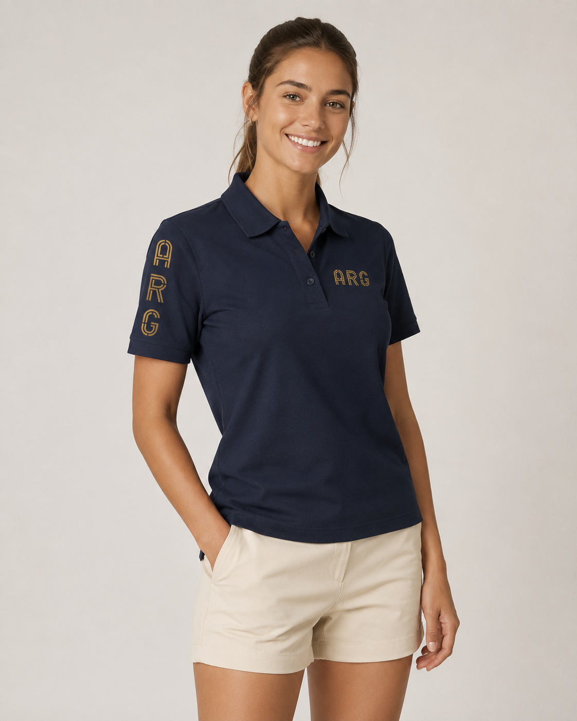 Delegación Argentina Olímpica — Polos bordados
